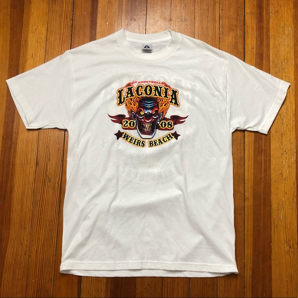 Alstyle Other - 2008 Weirs Beach Bike Week Tee